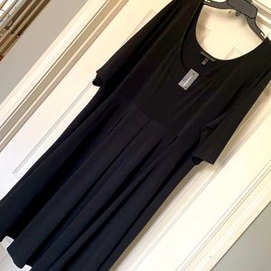 Lane Bryant 26/28 black dress